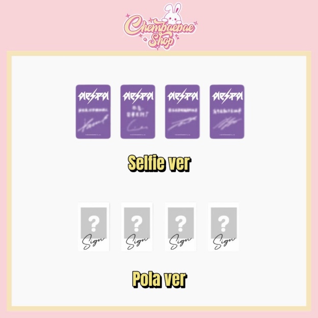 *Pre-Order* Aespa ‘Rich Man’  Starriver 1.0 Video Call Event