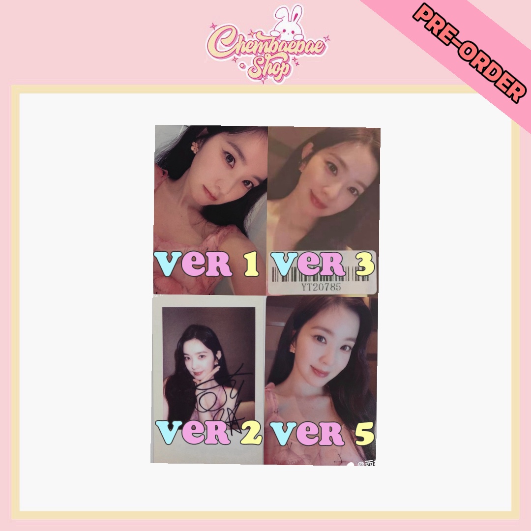 ⚠️No Refunds⚠️Irene Biggest Fan Kmstation ShangHai Fansign Event 7.11
