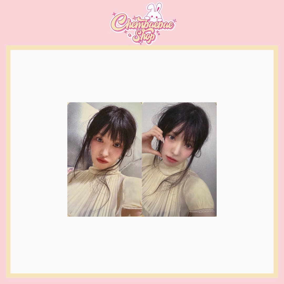 Wendy The 3rd Mini Album [#Cerulean_Verge] Makestar Fansign