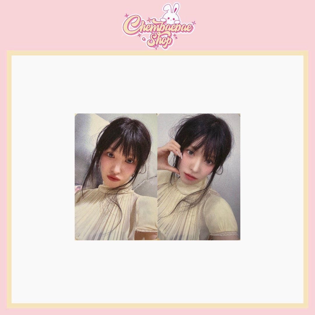 Wendy The 3rd Mini Album [#Cerulean_Verge] Makestar Fansign