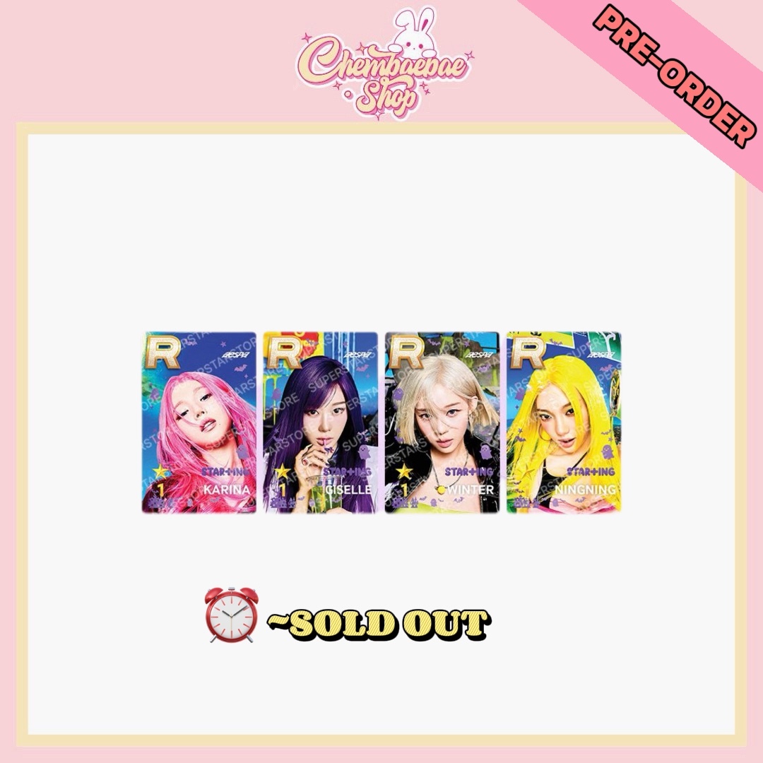 ⚠️No Refunds⚠️Aespa SUPERSTAR SUPERSTAR POP-UP STAR+ING : Ghost House