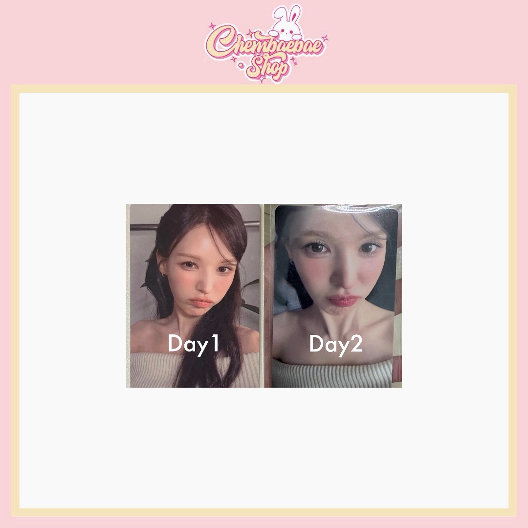 *Pre-Order* WENDY 1st WORLD TOUR <W:EALIVE> ENCORE benefits