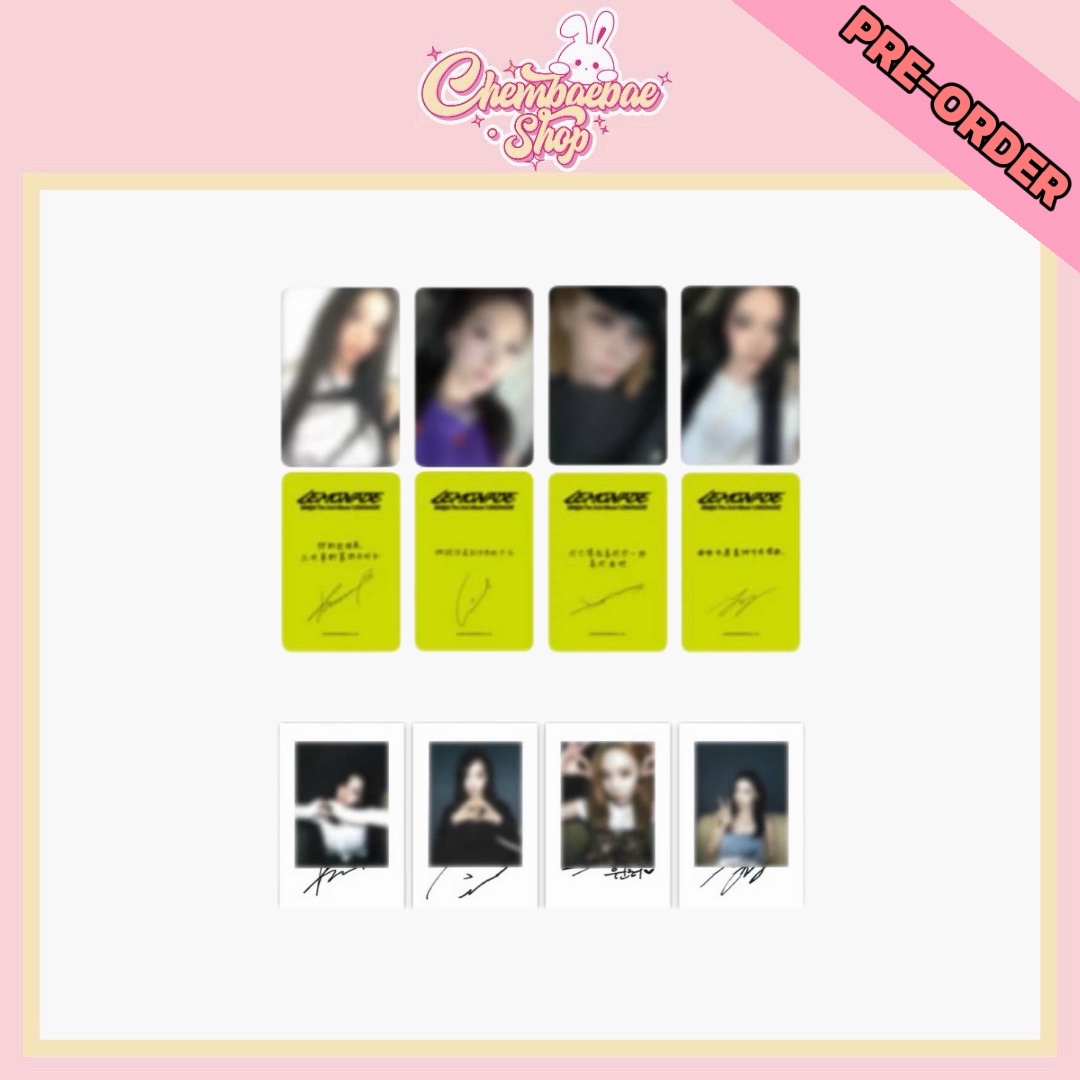 ⚠️No Refunds⚠️ aespa The 2nd Album ‘LEMONADE’  Kmstation Lucky Draw Event
