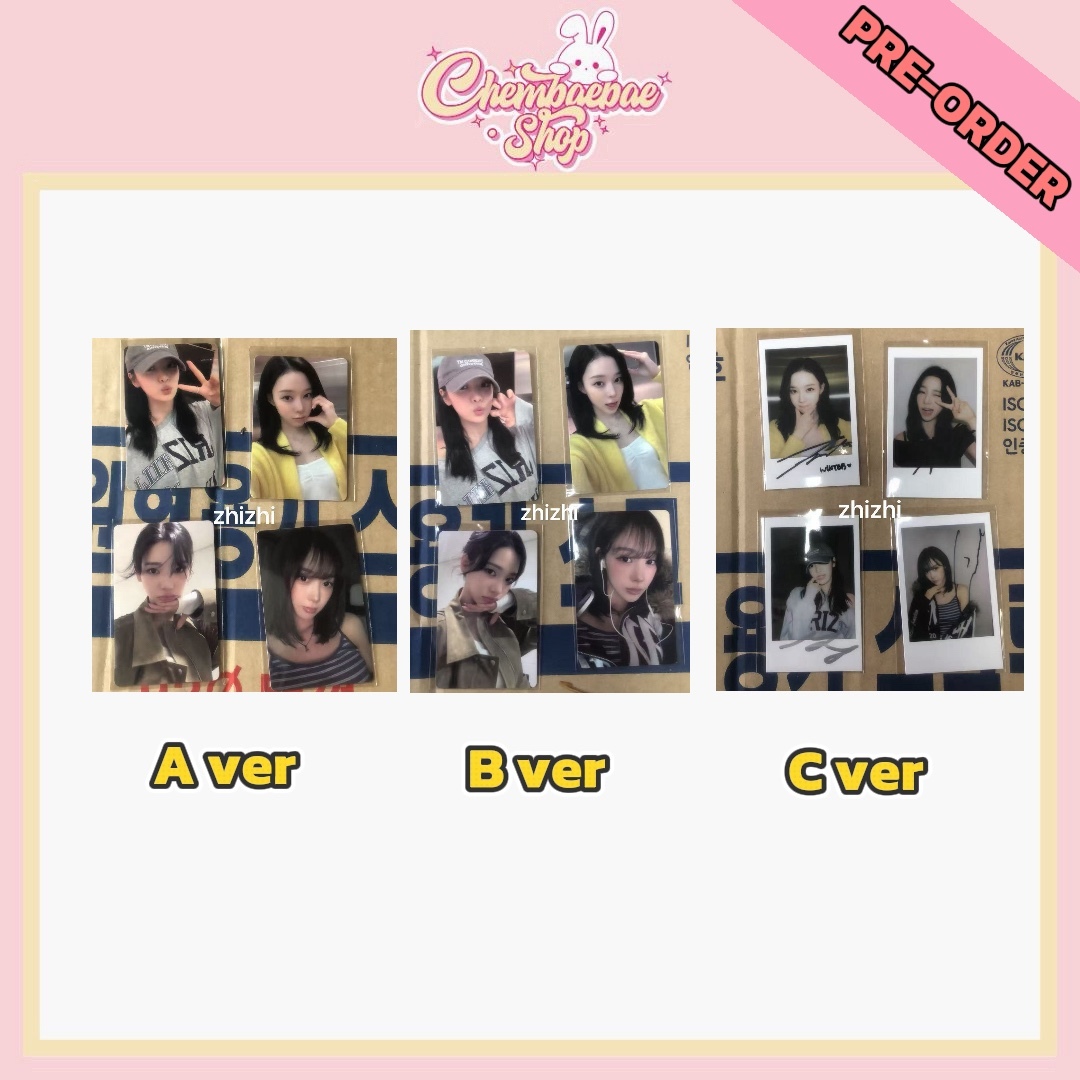 ⚠️No Refunds⚠️Aespa ‘RichMan’ Kpopmerch Videocall Event