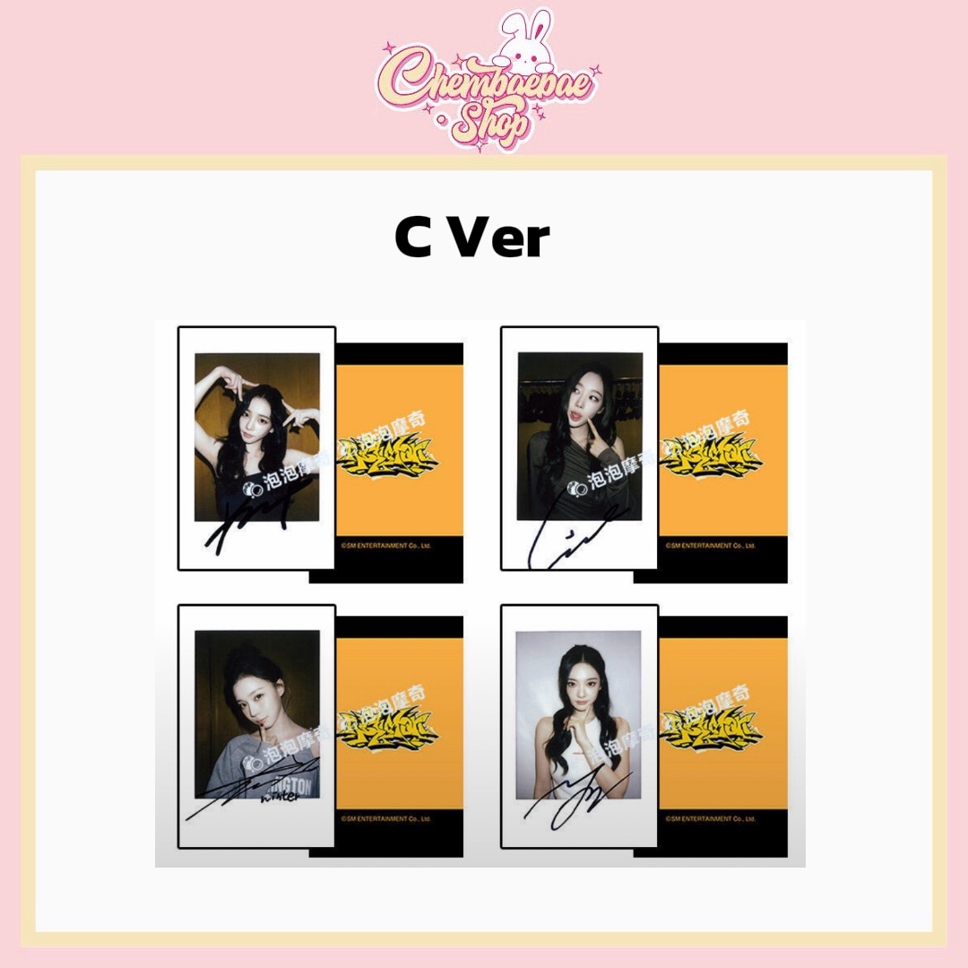 Aespa The 6th Mini Album ‘Rich Man’ Kpopmerch Shanghai Day2 fs