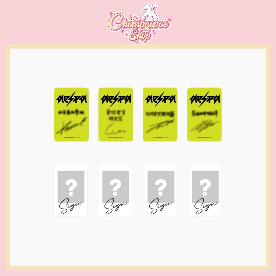 *Pre-Order* Aespa ‘Rich Man’  Starriver 2.0 Video Call Event