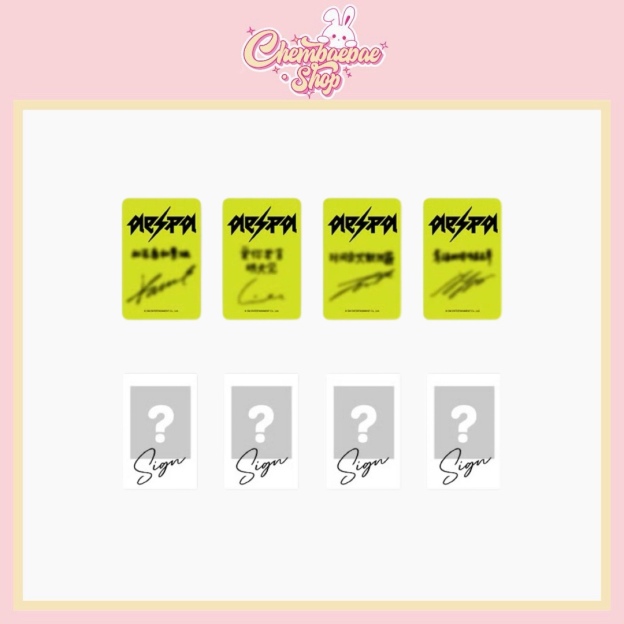 *Pre-Order* Aespa ‘Rich Man’  Starriver 2.0 Video Call Event