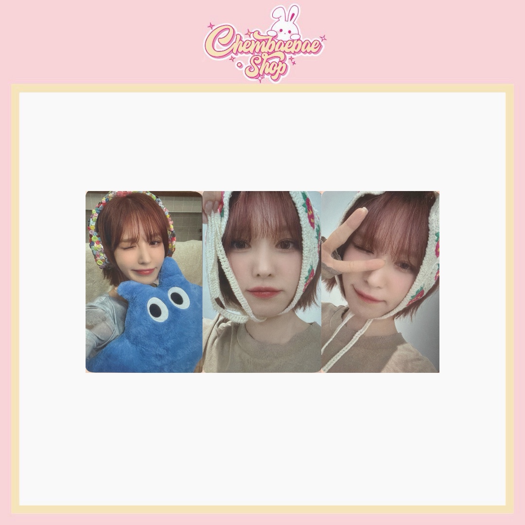 Wendy The 3rd Mini Album [#Cerulean_Verge] Kpopmerch Video call Event