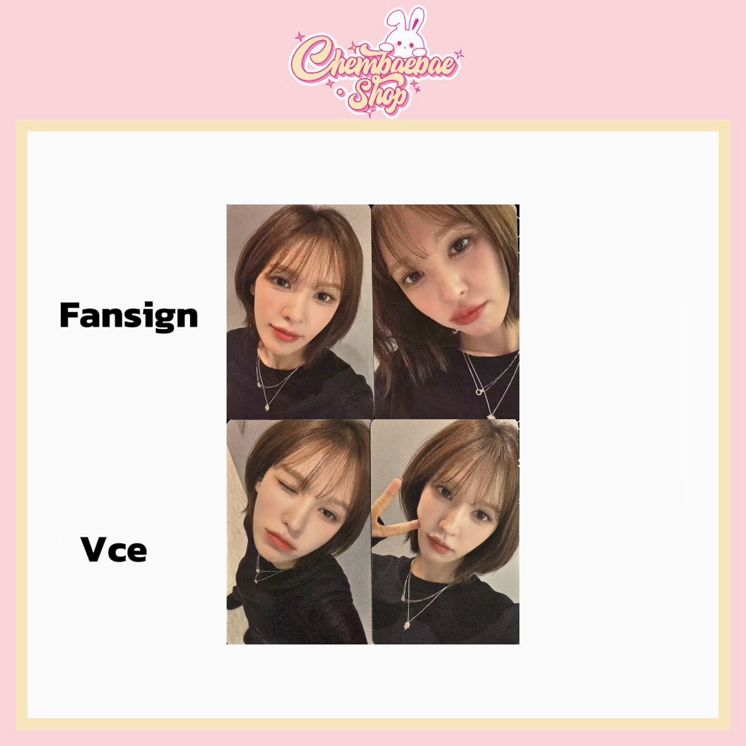 Wendy The 3rd Mini Album [#Cerulean_Verge]Applemu 4.0 Fansign / Video call event