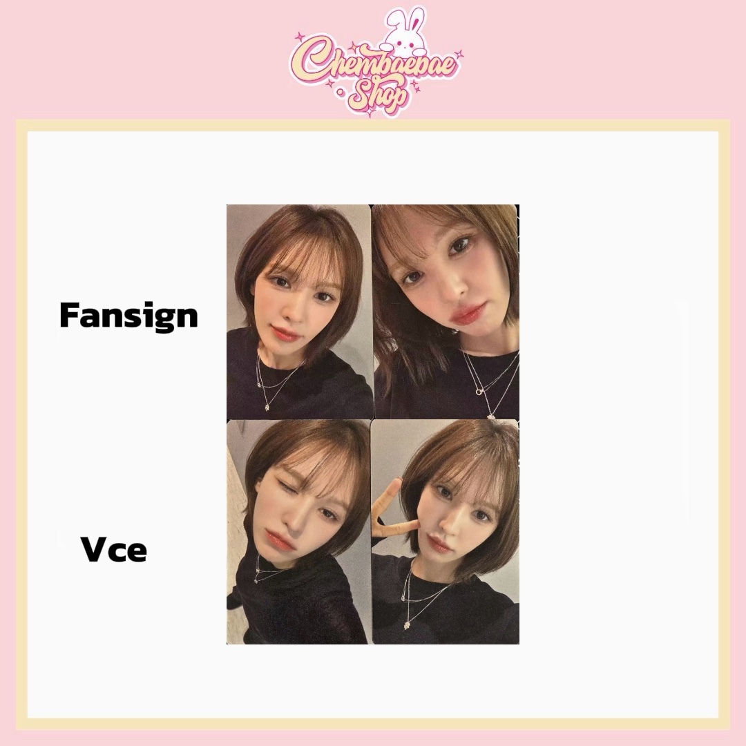 Wendy The 3rd Mini Album [#Cerulean_Verge]Applemu 4.0 Fansign / Video call event