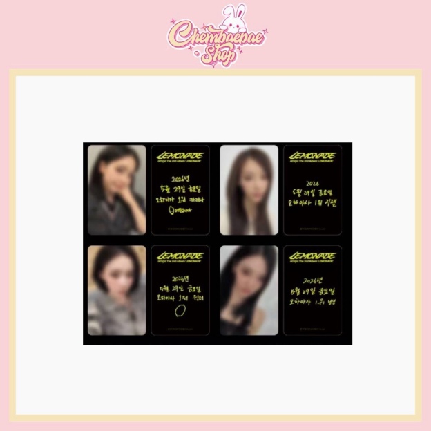 *Pre-Order* aespa The 2nd Album ‘LEMONADE’ Ktown4u Lucky Draw Event