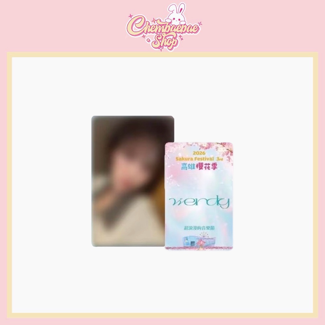 *Pre-Order* Wendy TaiPei Sakura Festival 3rd benefit pc