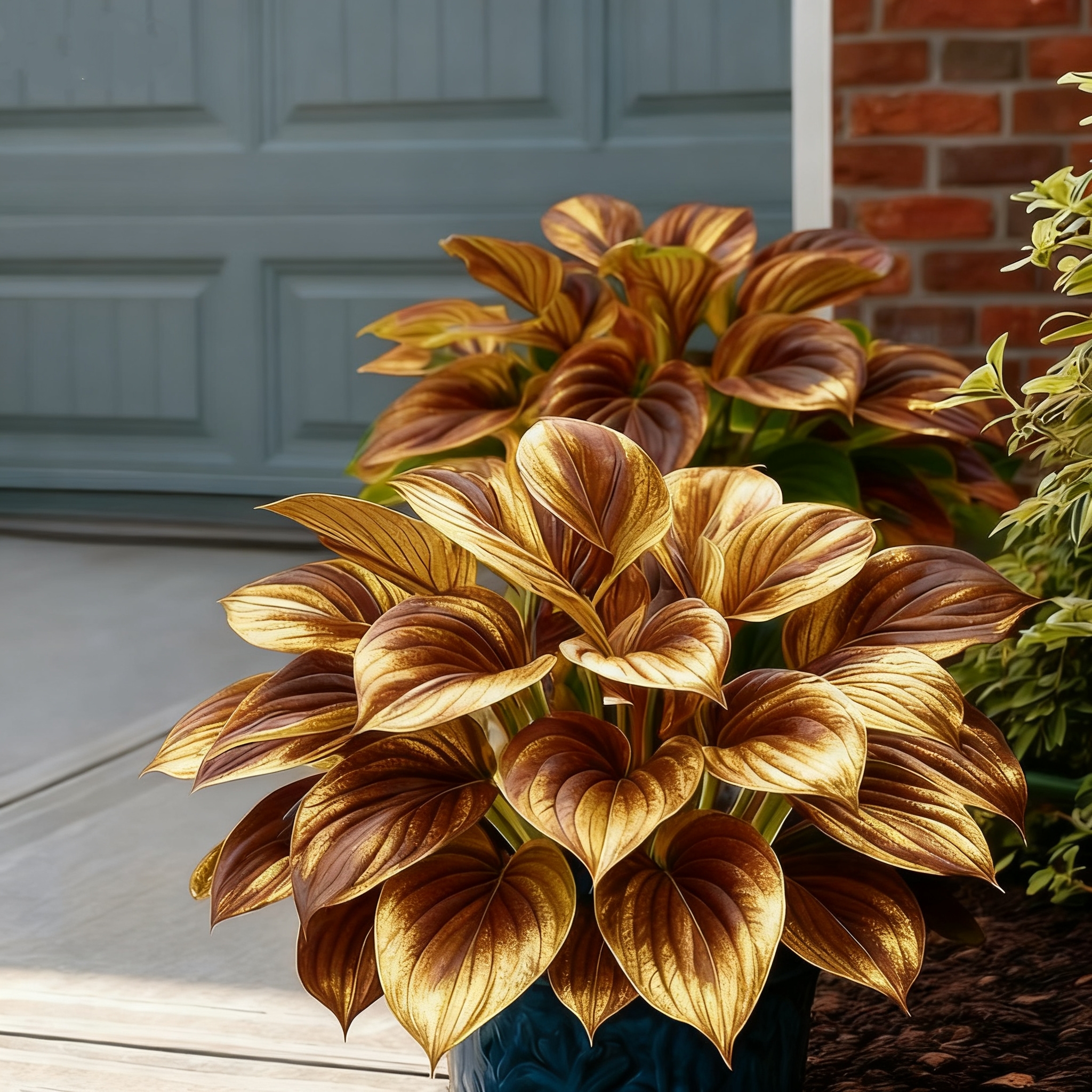 ğŸŒˆğŸ”¥ Limited Edition Rainbow Flame Hostas -Rare Multicolor Foliage, Exclusive to Our Store ğŸŒ¸