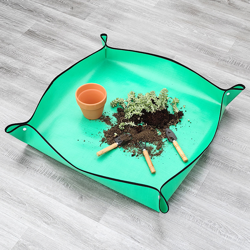 Potting Mat, Repotting Mat, Replanting Mat, Plant Repotting Mat Waterproof Transplanting Mat Indoor Succulent Potting Mat Portable Gardening Soil Changing And Watering Mat Square And Foldable