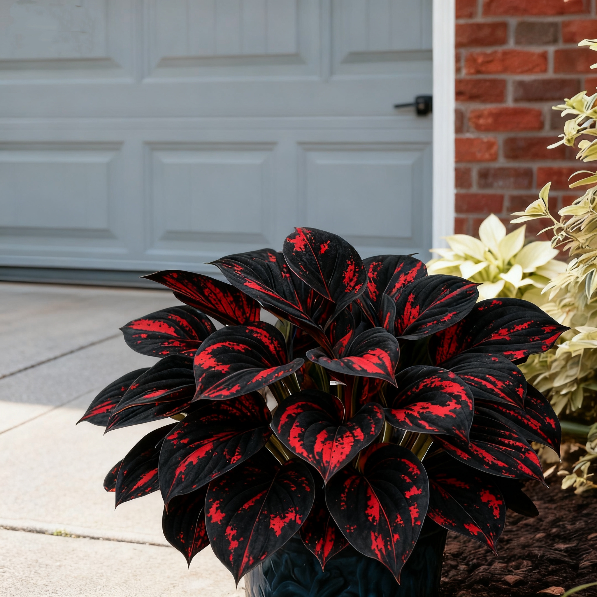 ğŸŒˆğŸ”¥ Limited Edition Rainbow Flame Hostas -Rare Multicolor Foliage, Exclusive to Our Store ğŸŒ¸
