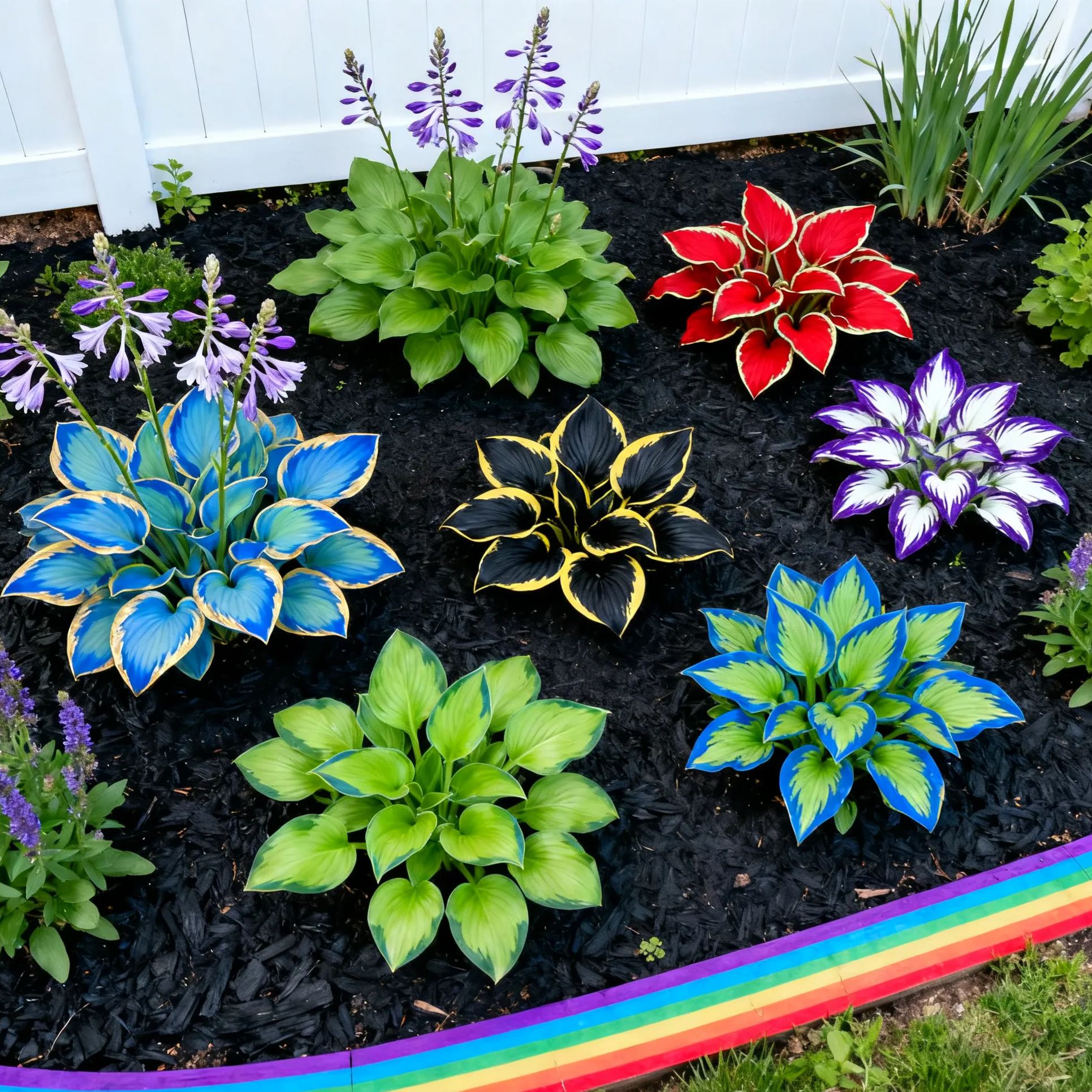 Hosta Seeds-Perennial Shade Plant for Garden and Yard Plant Artistic Canvas