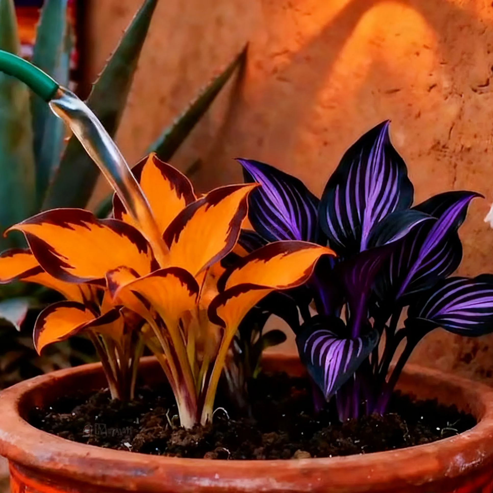 Hosta Seeds-Perennial Shade Plant for Garden and Yard Plant Artistic Canvas