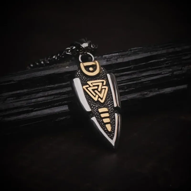 Odin's Spearhead Pendant Necklace