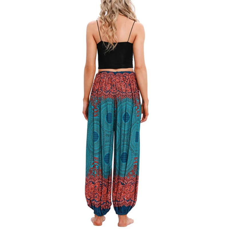  Loose Circle-shaped Flowers Pattern Harem