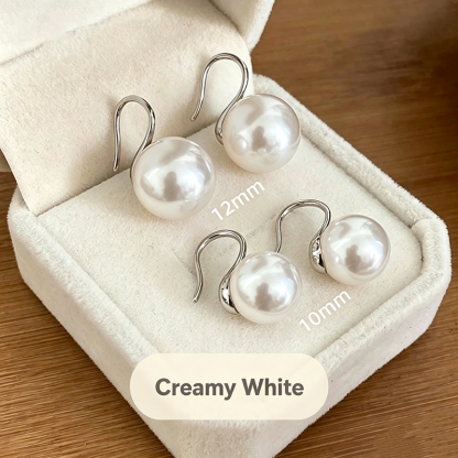 Support Breast Cancer Awareness | Pearl Swan Hook Earrings | Buy 1 Get 1 Free Today
