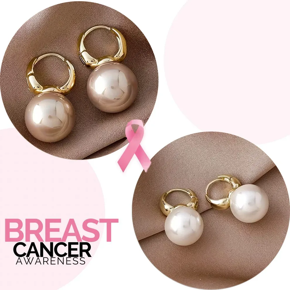 Support Breast Cancer Awareness | Blush Pearl Earrings | Buy 1 Get 1 Free Today
