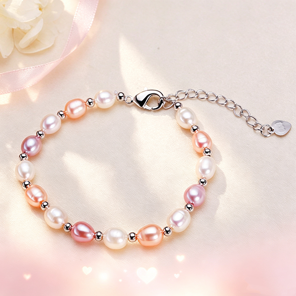 Support Breast Cancer Awareness | Hope Pearl Bracelet 