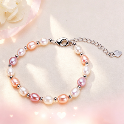 Support Breast Cancer Awareness | Hope Pearl Bracelet 