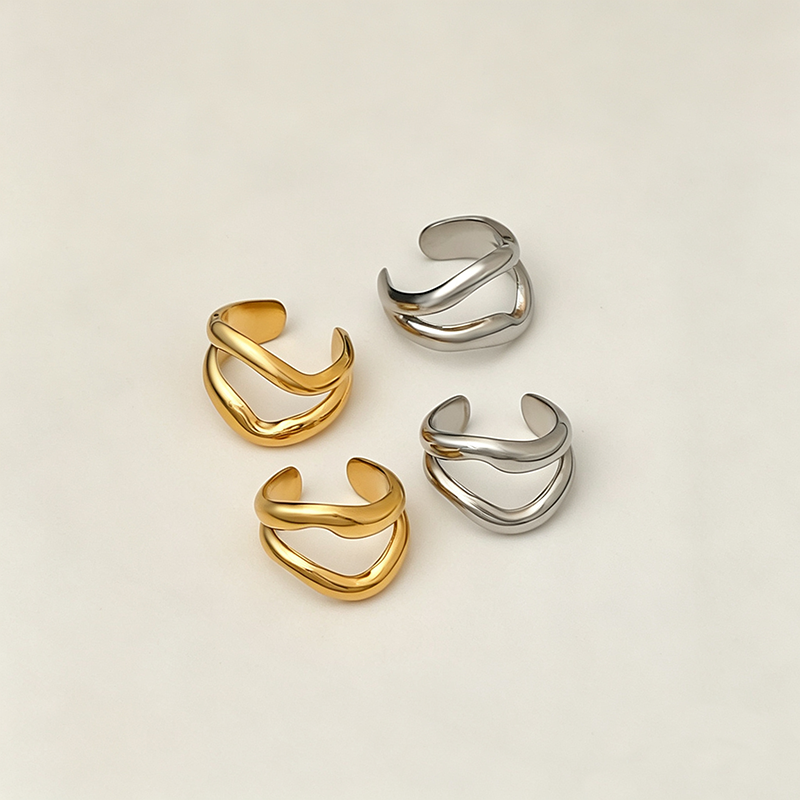 Twisted Cuff Ear Cuff Non Piercing