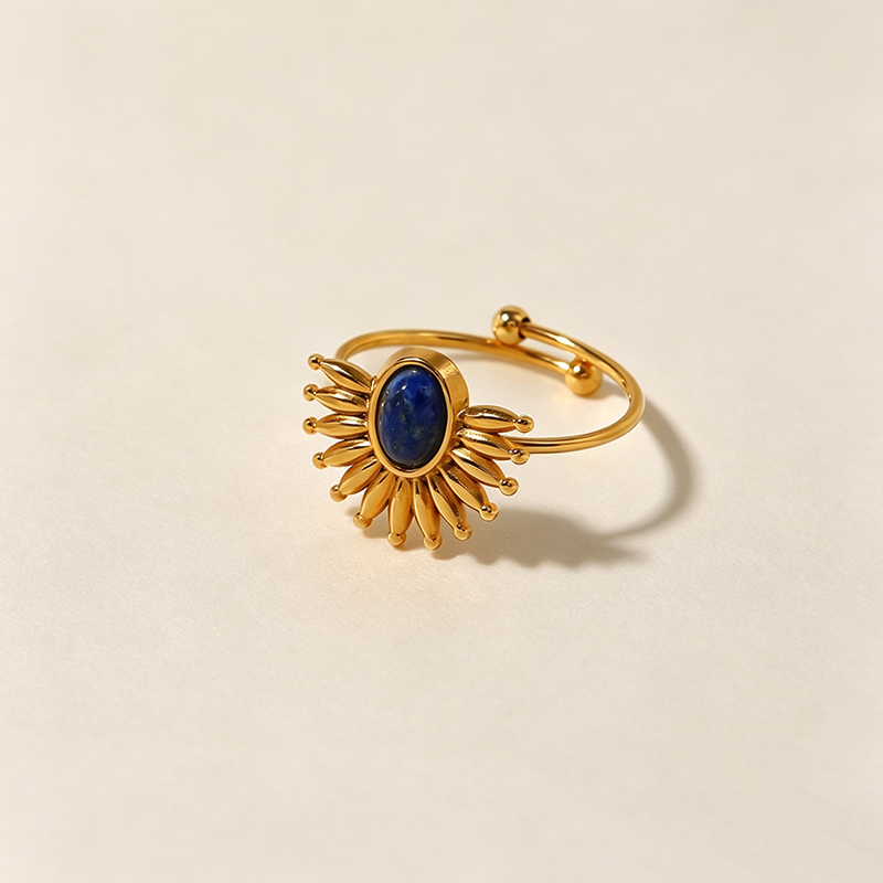 Gilded Sun Ring