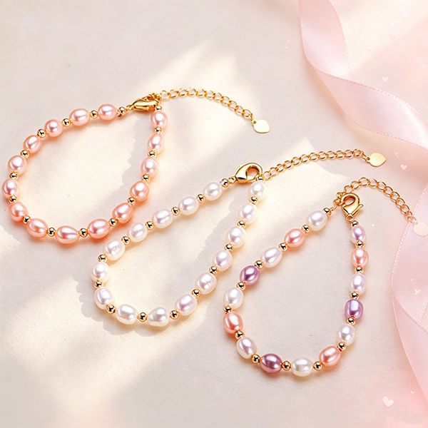 Support Breast Cancer Awareness | Hope Pearl Bracelet 