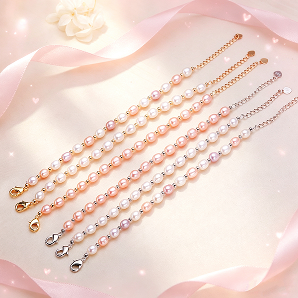 Support Breast Cancer Awareness | Hope Pearl Bracelet 