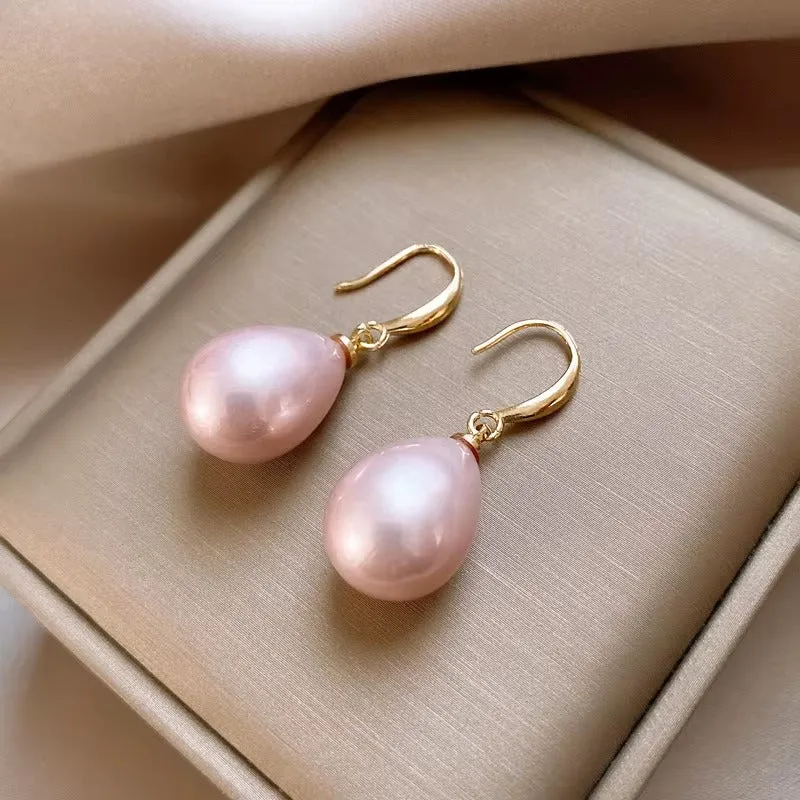 Support Breast Cancer Awareness | Hanging Pearl Drops Earrings | Buy 1 Get 1 Free Today
