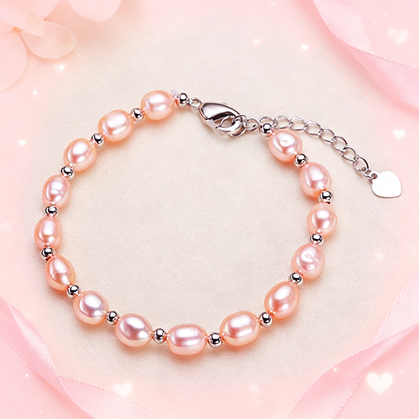 Support Breast Cancer Awareness | Hope Pearl Bracelet 