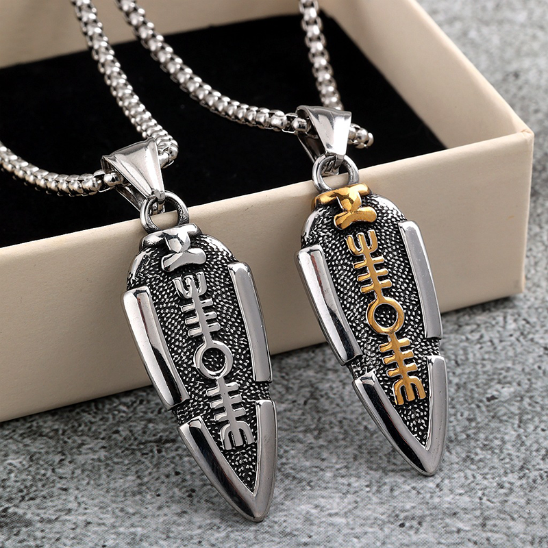 Odin's Spearhead Pendant Necklace