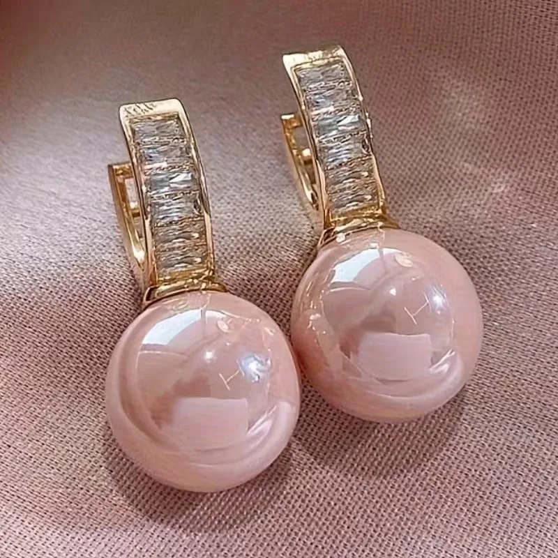 Support Breast Cancer Awareness | Hope Pearl Drop Earrings | Buy 1 Get 1 Free Today