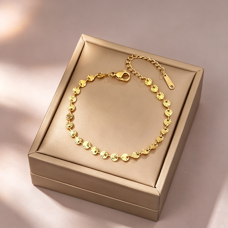 Sunflower Glitter Bracelet