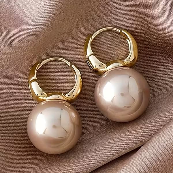 Support Breast Cancer Awareness | Blush Pearl Earrings | Buy 1 Get 1 Free Today