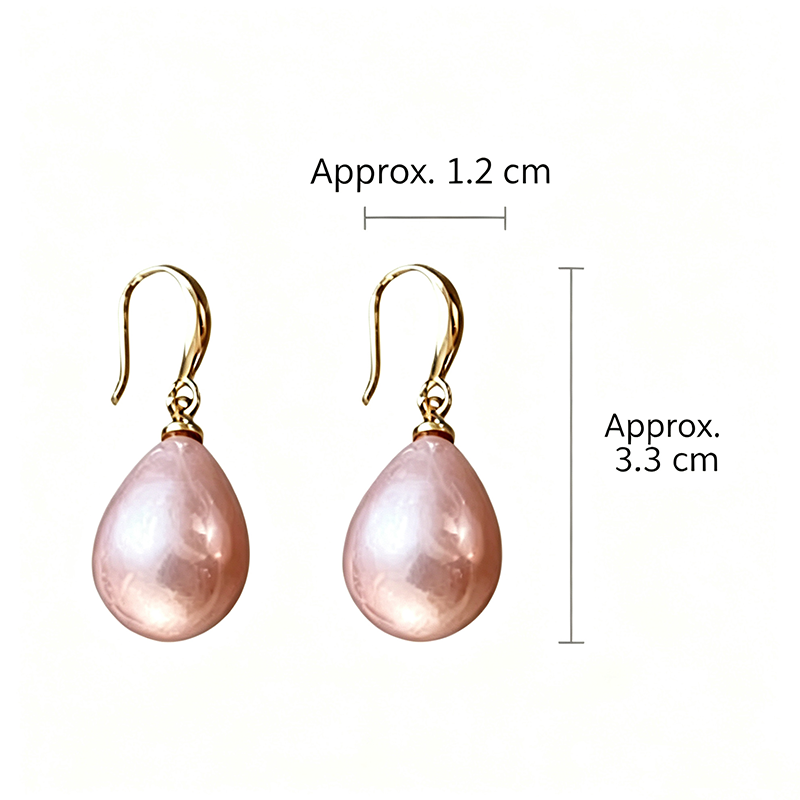 Support Breast Cancer Awareness | Hanging Pearl Drops Earrings | Buy 1 Get 1 Free Today
