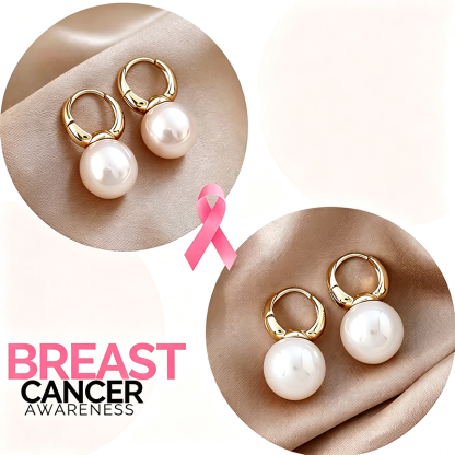 Support Breast Cancer Awareness | Blush Pearl Earrings | Buy 1 Get 1 Free Today
