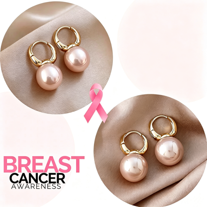 Support Breast Cancer Awareness | Blush Pearl Earrings | Buy 1 Get 1 Free Today