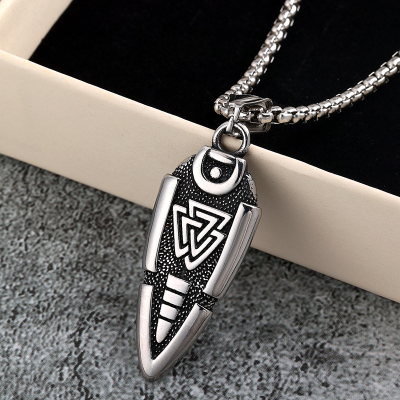 Odin's Spearhead Pendant Necklace