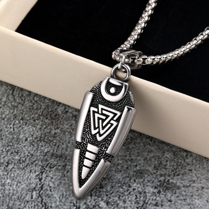 Odin's Spearhead Pendant Necklace