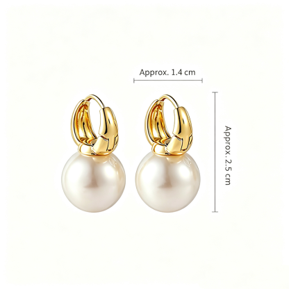 Support Breast Cancer Awareness | Blush Pearl Earrings | Buy 1 Get 1 Free Today