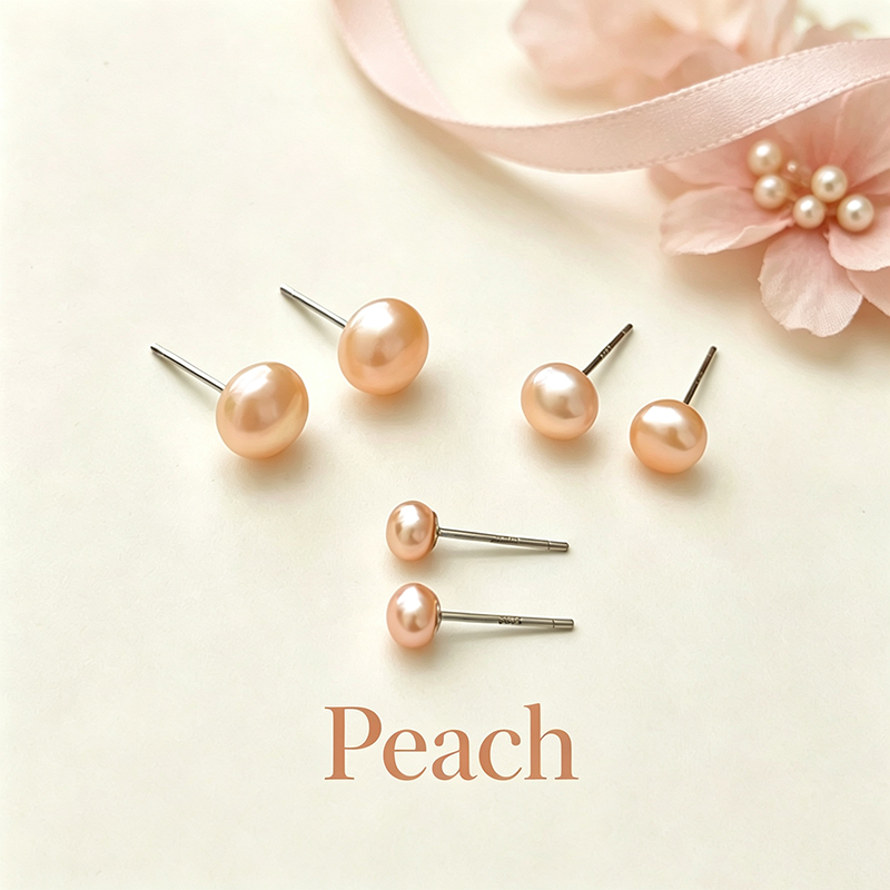 Support Breast Cancer Awareness | Freshwater Pearl Earrings | Buy 1 Get 1 Free Today