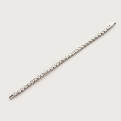 Bezel Tennis Bracelet Waterproof