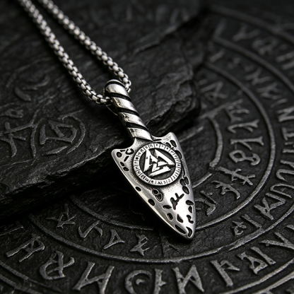 Norse Rune Spear Necklace
