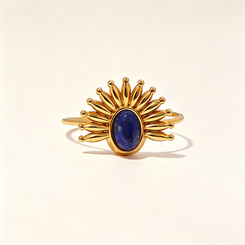 Gilded Sun Ring