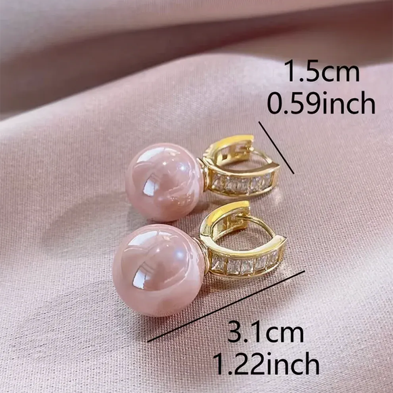 Support Breast Cancer Awareness | Hope Pearl Drop Earrings | Buy 1 Get 1 Free Today