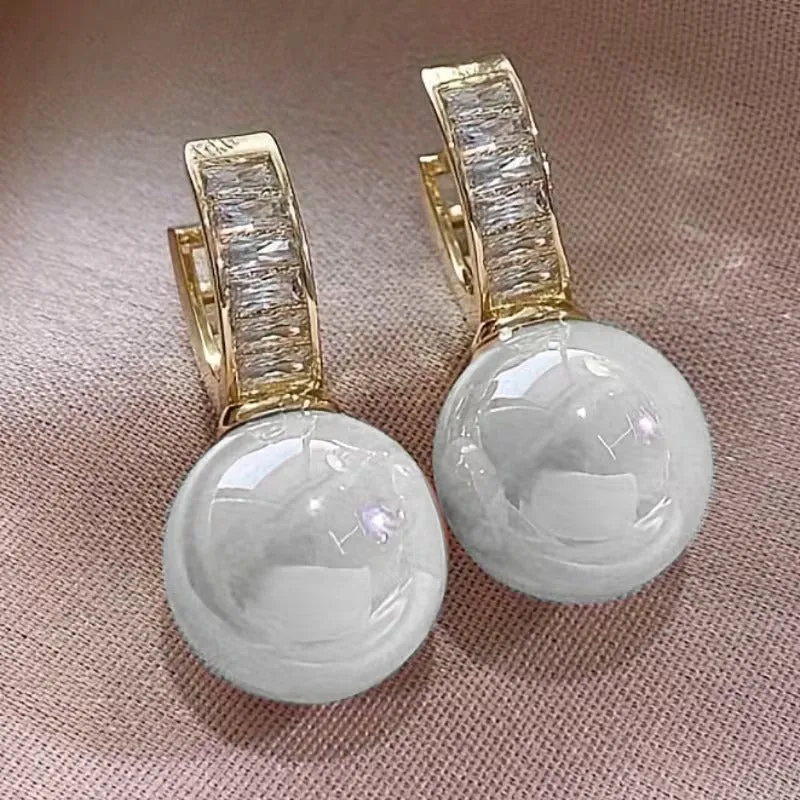 Support Breast Cancer Awareness | Hope Pearl Drop Earrings | Buy 1 Get 1 Free Today