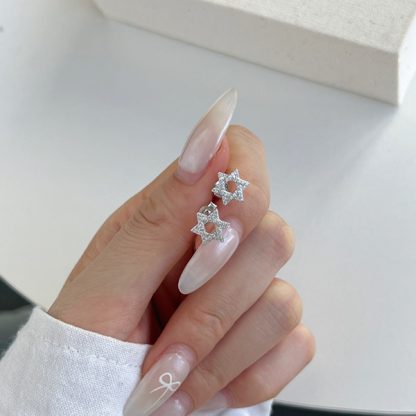 Star of David Stud Earrings